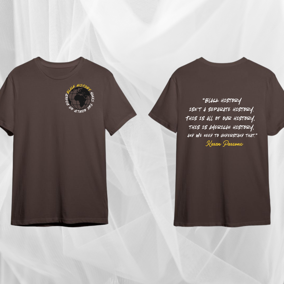 Black History Tshirt F/B