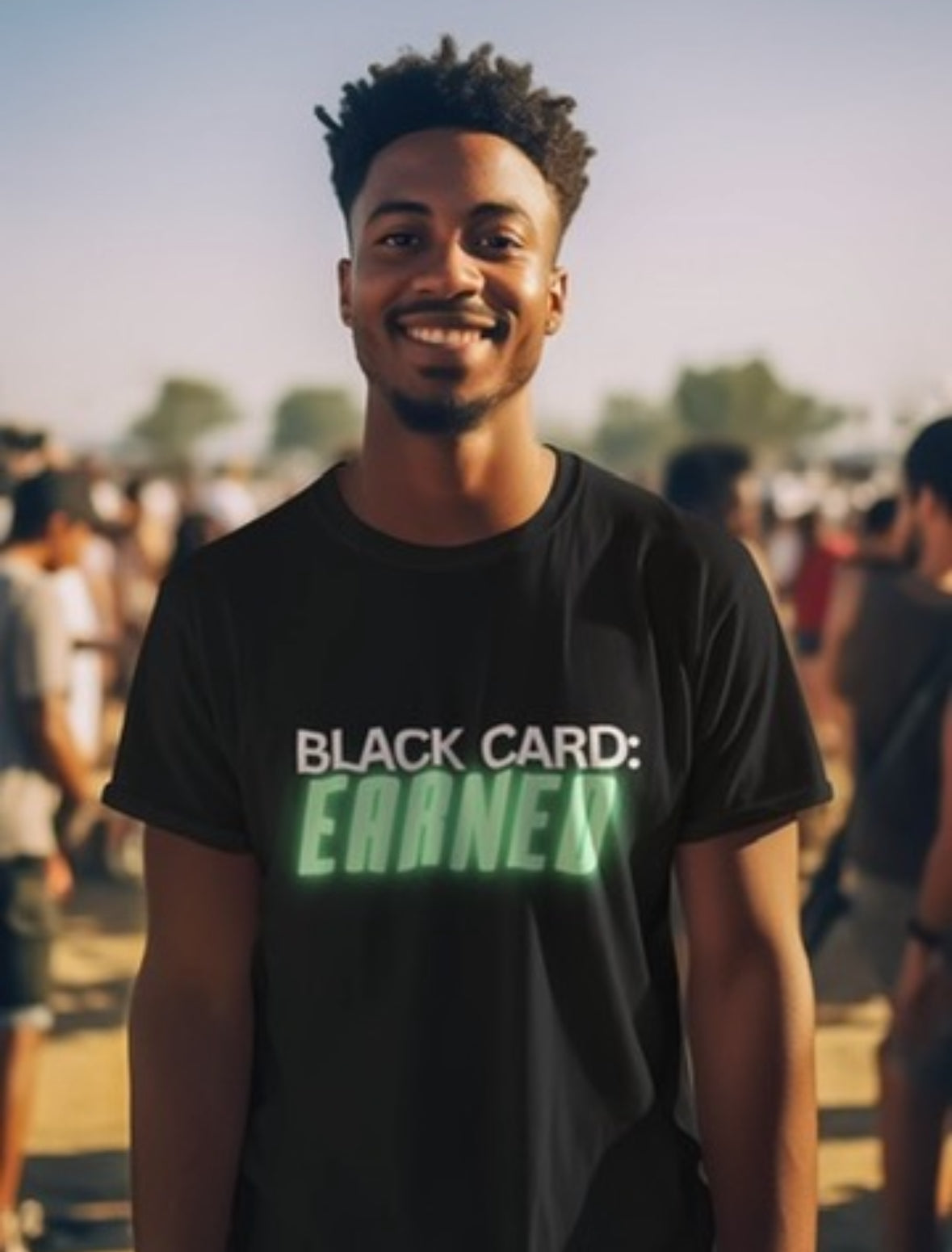 Black Card Earned Tshirt